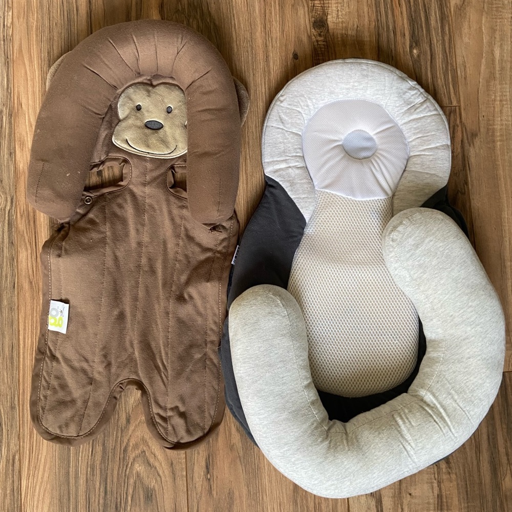 Baby head support & pillow.